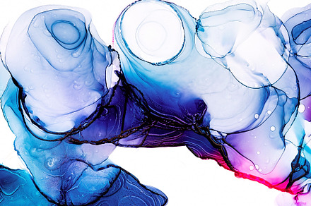 Alcohol ink art, an Abstract Photo by Elena Vagengeim