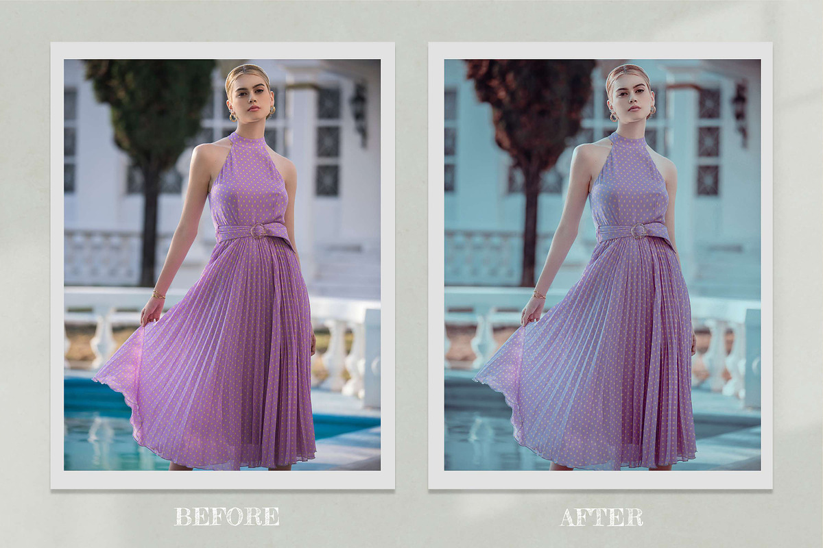 Insta Vibes Photoshop Actions LUTs, an Action Add-On by 3Motional (Photo 6 of 12)