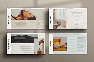 Brand Strategy CANVA InDesign Layout