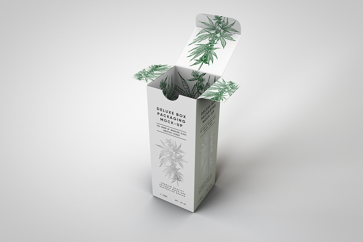 Cosmetics | Dropper Box Mock-Up, a Packaging Mockup by TSOBG (Photo 14 of 26)