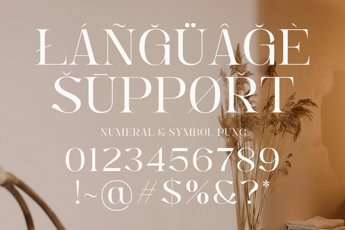 Angela Blissful - Modern Elegant, a Serif Font by Shakira Studio (Photo 8 of 10)