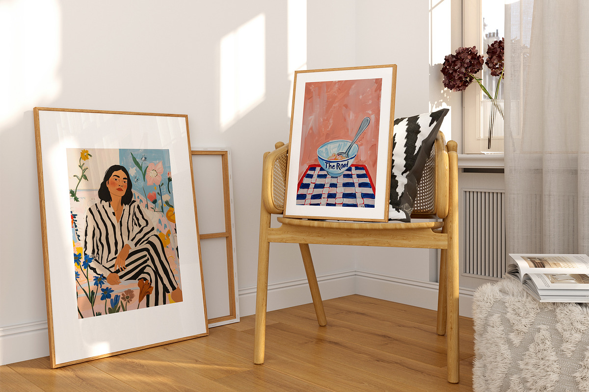 100 Modern Prints, a Background Graphic by Purple (Photo 4 of 9)