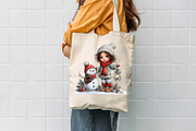 Whimsical Christmas Characters, a Seasonal Illustration by CreationArt (Thumbnail 7 of 7)