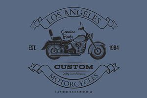 Motorcycle vintage graphics, t-shirt