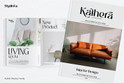 Shallota - Stylish Display Font, a Sans Serif Font by Ekahermawan (Thumbnail 5 of 13)
