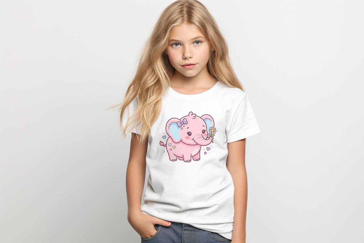 Cute Elephant Clipart, an Animal Illustration by Forhadx5 (Photo 10 of 10)