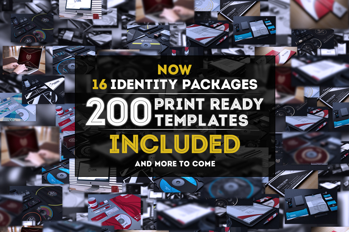 Corporate Identity Bundle +200 Files, a Stationery Template by Marvel (Photo 2 of 5)