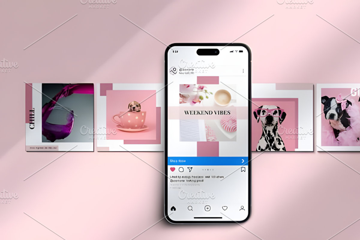 Instagram Templates - MRR PLR, a Social Media Template by Ink Gallery (Photo 4 of 5)