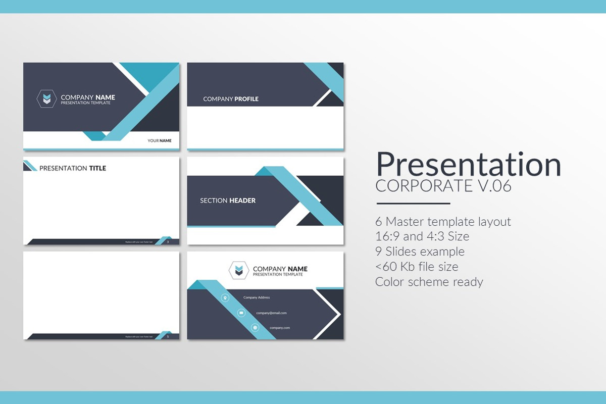 Presentation Corporate 06, a Presentation Template by SlideKingdom (Photo 2 of 3)