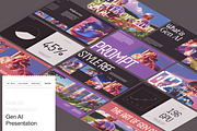 Gen AI Presentation Keynote, a Presentation Template by Ink Gallery (Thumbnail 1 of 4)