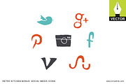 Retro Kitchen: Vector Art, an Illustration by Erica Hite (Thumbnail 2 of 2)