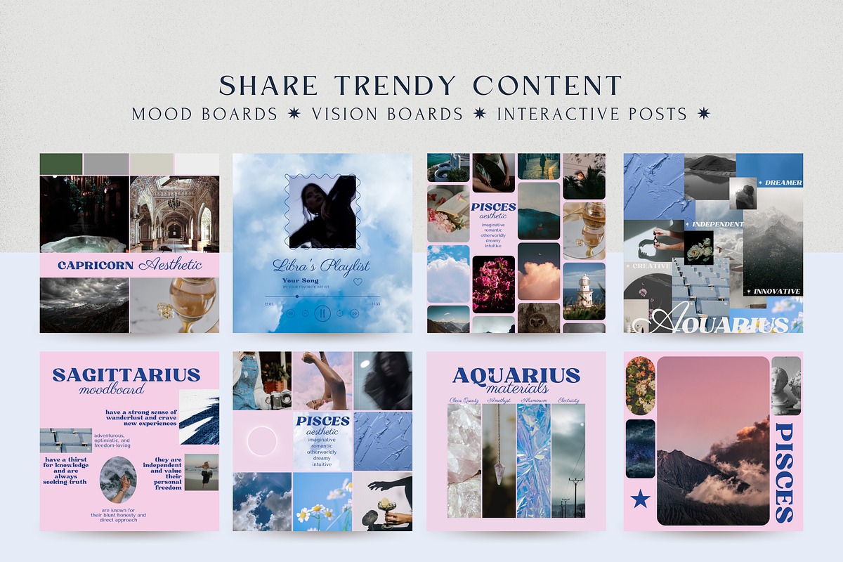 Astrology Instagram Witchy Template, a Social Media Template by Story Native (Photo 7 of 11)