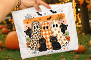 Halloween Ghost Cats PNG,Black Cat, an Object Illustration by Libby Wishes (Thumbnail 3 of 3)