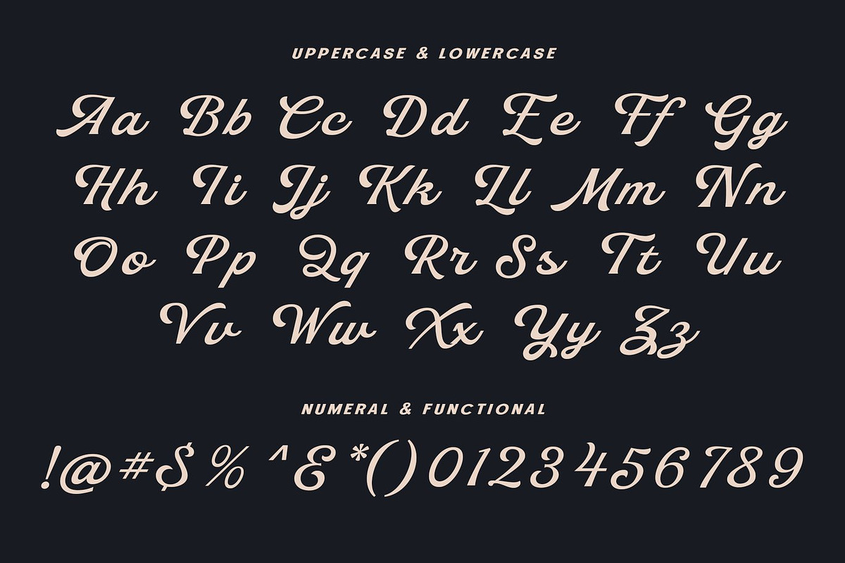 Kathed - Modern Handwritten Script, a Script Font by Luna Shop (Photo 4 of 7)