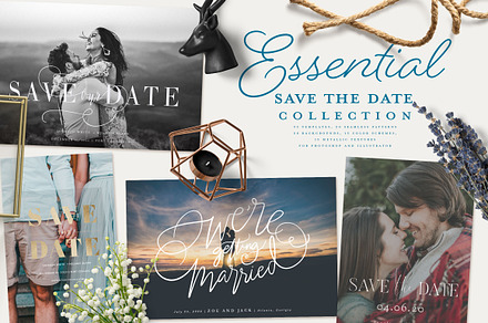 Essential Save the Date Collections, an Invitation Template by 7th Avenue Designs