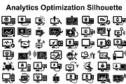 Analytics Optimization Silhouette, an Illustration by hafijul (Thumbnail 1 of 14)