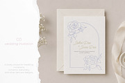 One Line Rose Flower Illustrations, a Decorative Illustration by Alina Kruss (Thumbnail 6 of 9)