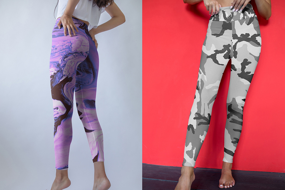 100 Leggings Mock-Up #20, a Bottom Mockup by Freeman Studio (Photo 17 of 58)
