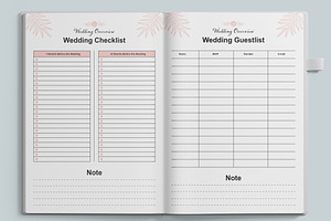 Wedding Planner Design Layout