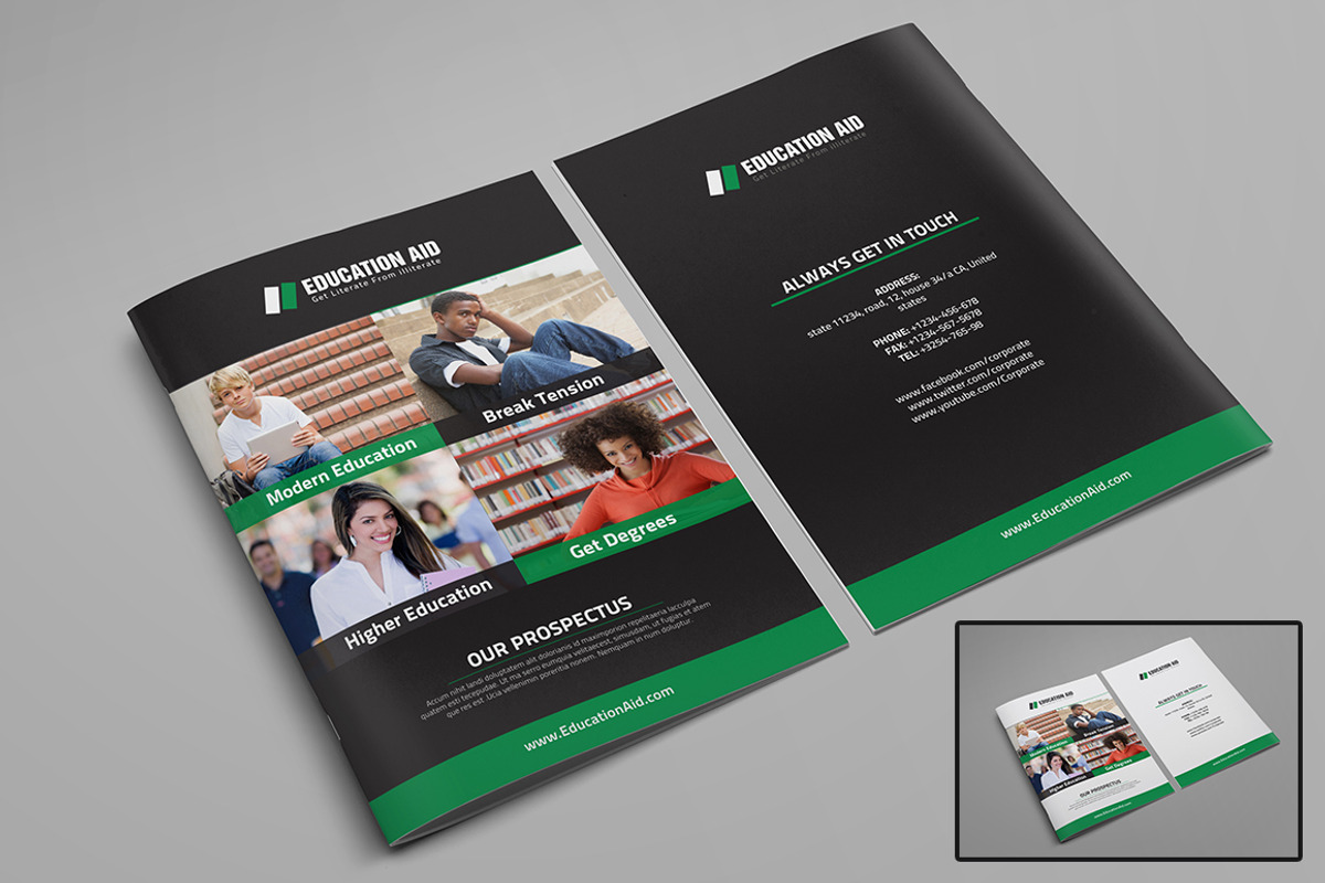 Educational Brochure Template 20, a Brochure Template by Layout Design (Photo 6 of 6)