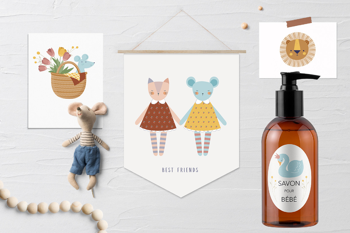 Petite Maison collection, an Animal Illustration by Marish (Photo 5 of 15)