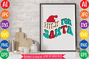 Milk For Santa Svg Cut File, an Object Graphic by CrexoraLab (Thumbnail 1 of 3)