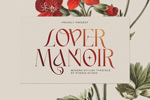 Lover Manoir - Modern Stylish Serif