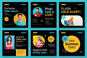 Exclusive Social Media Layout, an UI Kit Template by CreativeShaper (Thumbnail 2 of 3)