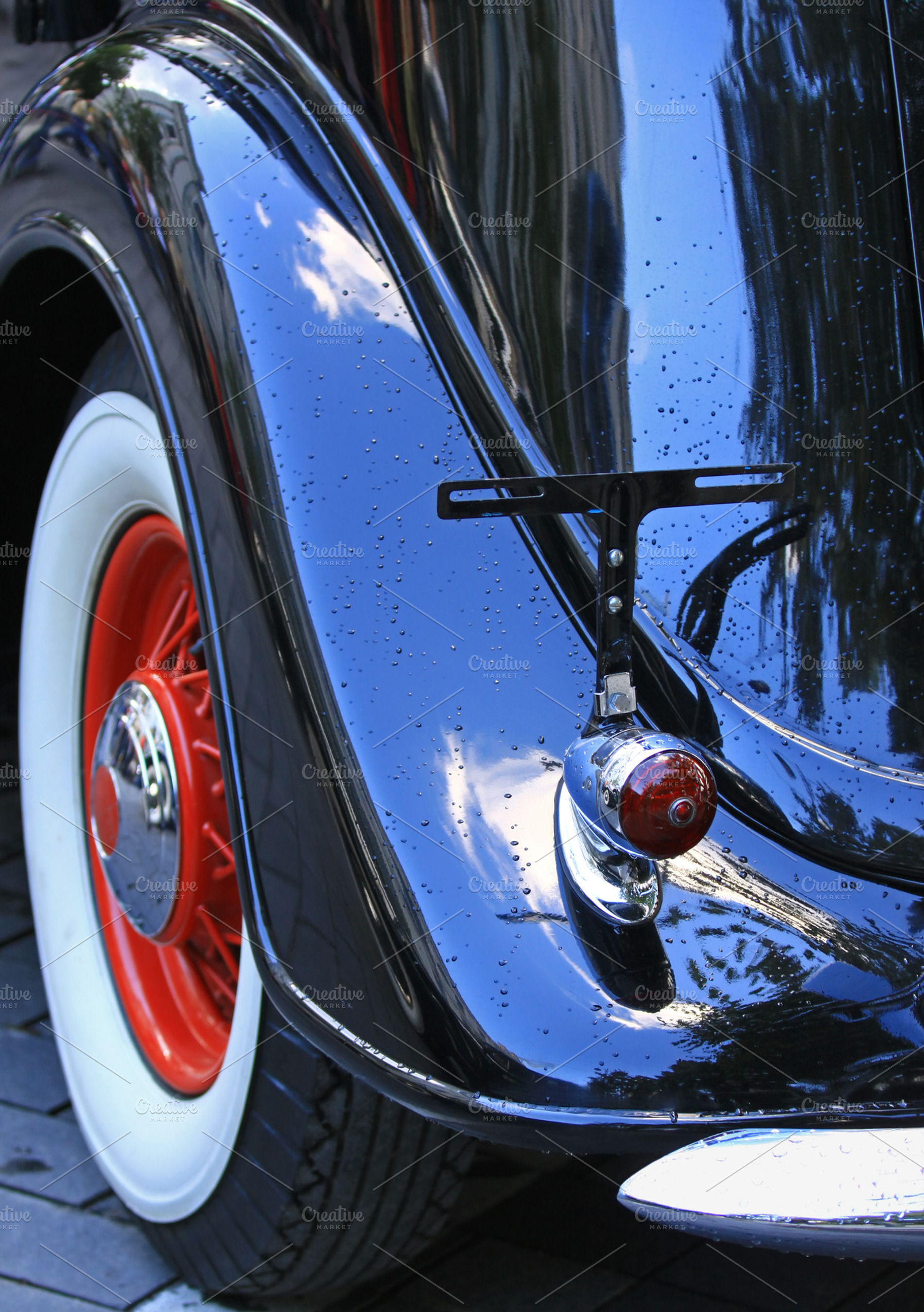 Vintage car detail, a Transportation Photo by BOOCYS