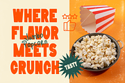 Jumbo Popcorn Chunky Food Font, a Font by PutraCetol Studio (Thumbnail 2 of 5)