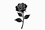 Rose Black Silhouette Decorative, an Illustration by Amazin_art (Thumbnail 17 of 31)