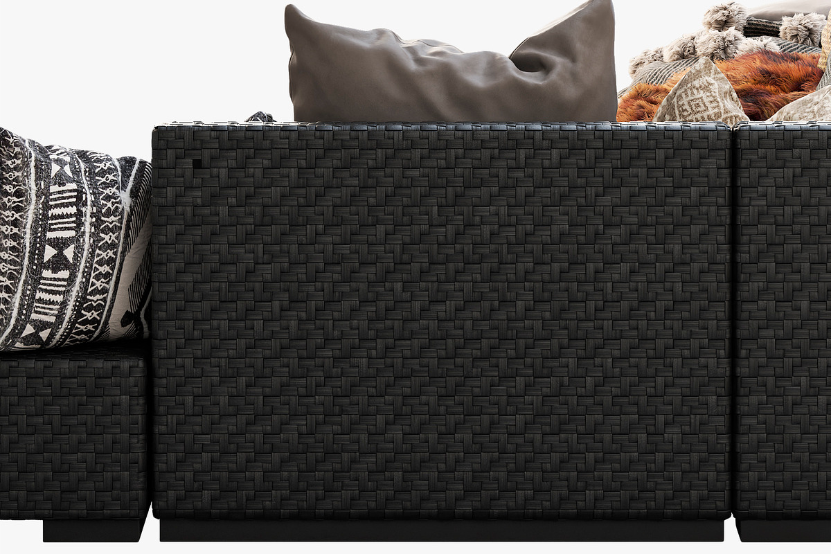 Brown Jordan 4M outdoor wicker sofa, a Furniture 3D Model by 3dmitruk (Photo 13 of 27)