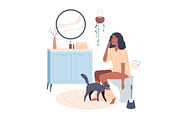 People do bathroom hygiene routine, a Person Illustration by Good Studio (Thumbnail 4 of 13)