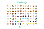 Flat Emoji Icons by JoyPixels®, an Outline Icon by joypixels (Thumbnail 8 of 8)