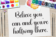 Digital | Script Font, a Handwritten Font by Scratchones (Thumbnail 3 of 8)