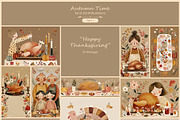 Autumn Time 4- 252 AI illustrations, a Seasonal Illustration by Pundateam (Thumbnail 9 of 9)