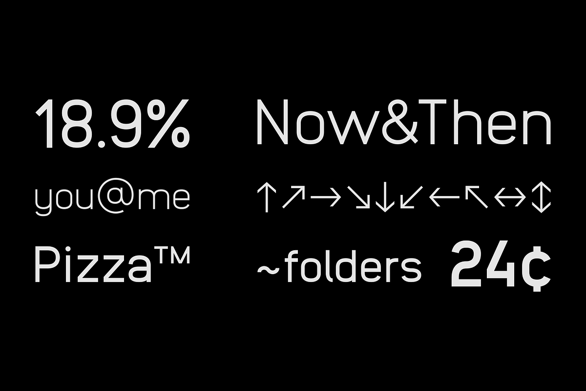 Anodina – Font Family, a Sans Serif Font by Stefano Giliberti (Photo 8 of 10)