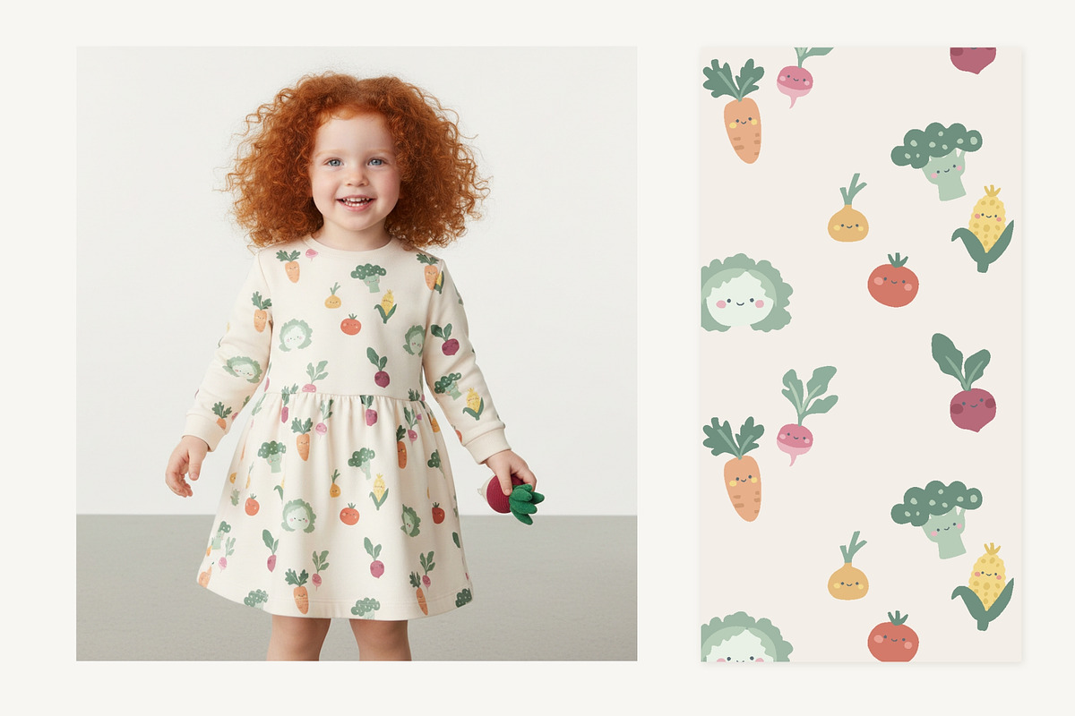 Little Veggies collection, an Illustration by SurfaceStories (Photo 12 of 14)