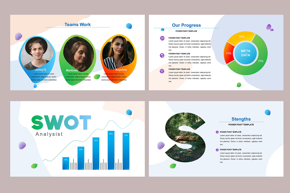 Soft Power Point Slades //Part I, a Presentation Template by jorse (Photo 5 of 9)