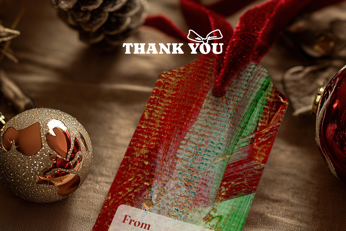 Merry & Bright Christmas Card Mockup, a Product Mockup by NikiArts (Photo 17 of 17)