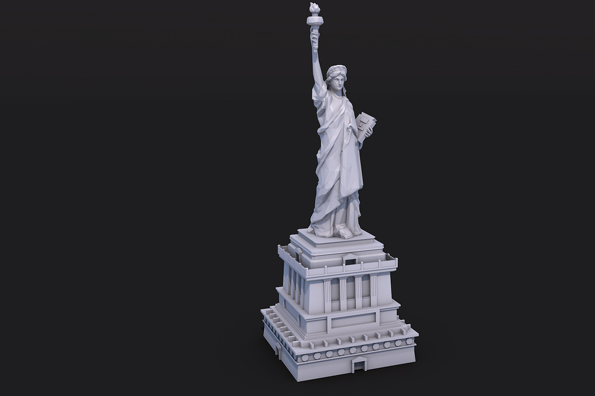 12 Famous Sculptures World Landmark, an Architecture 3D Model by multimedia4ds (Photo 11 of 25)