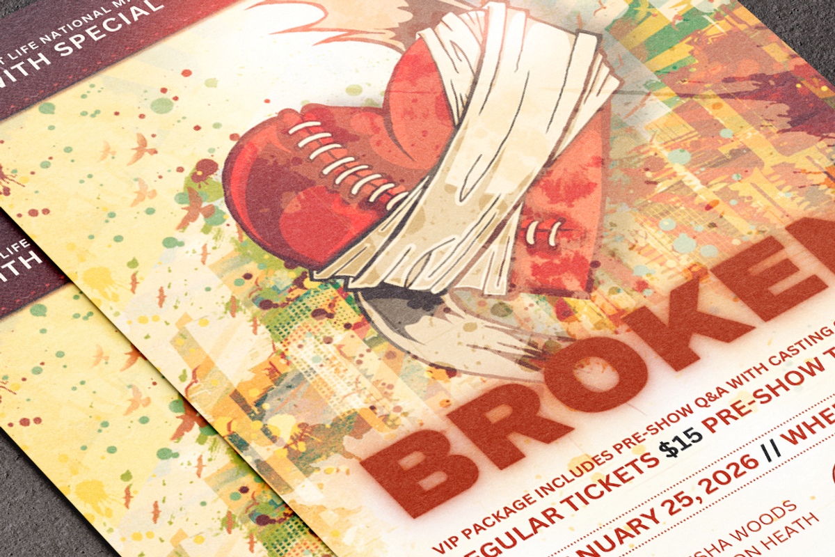 Broken Church Event Flyer | Canva, a Flyer Template by loswl (Photo 5 of 5)
