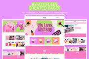 Cute Makeup Shopify Theme, a Shopify Template by SunshineStudioBoutique (Thumbnail 6 of 9)