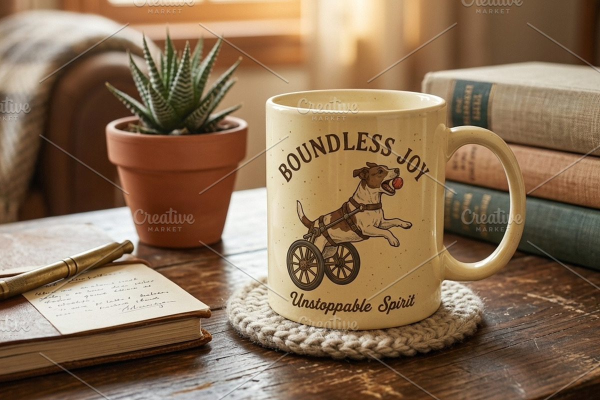 Boundless joy illustration, an Animal Illustration by Vectorlina (Photo 4 of 4)