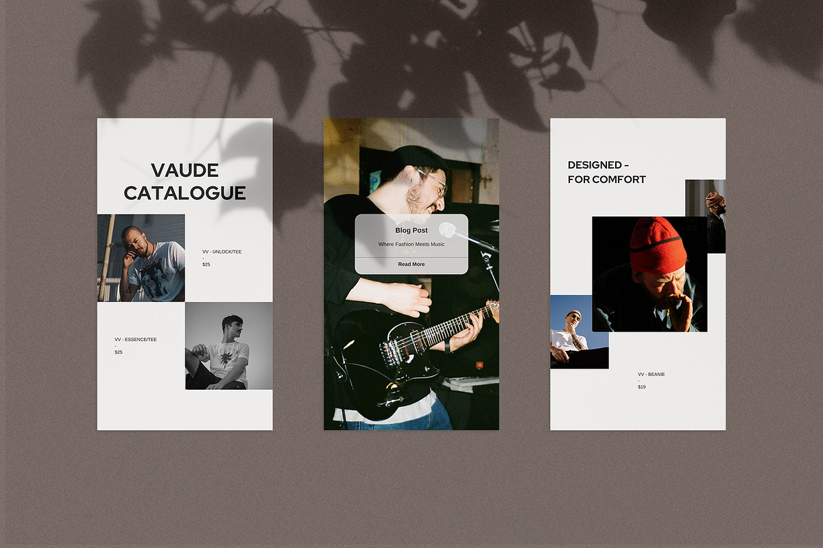 Vaude Instagram Pack | PS & Canva, a Social Media Template by Visuel Colonie® (Photo 11 of 15)