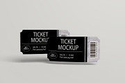 Perspective Ticket Mockup, an Advertising Mockup by Alhaytar (Thumbnail 2 of 5)
