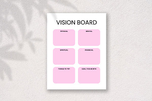 Vision Board Printable