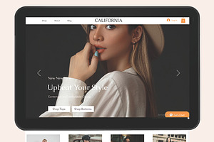 CALIFORNIA - Wix Website Template, a Wix Template by Design Unique