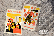 We are women set, a Background Graphic by Masha Naidzionysheva (Thumbnail 3 of 9)