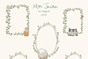 Spring Watercolor Illustrations, a Decorative Illustration by whiteheartdesign (Thumbnail 9 of 30)